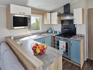 2022 Willerby Sierra Static Caravan Holiday Home kitchen