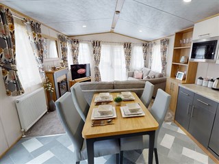 2022 Carnaby Silverdale Static Caravan Holiday Home lounge