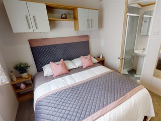 2022 Carnaby Silverdale Static Caravan Holiday Home main bedroom