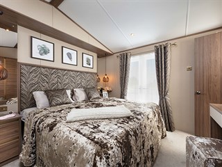 2022 Carnaby Langham Static Caravan Holiday Home main bedroom