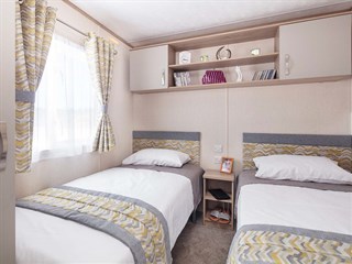 2022 Carnaby Oakdale CL Static Caravan Holiday Home twin bedroom