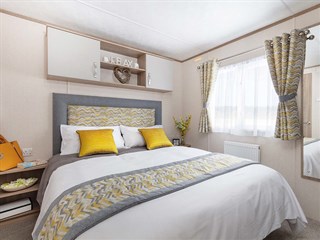 2022 Carnaby Oakdale CL Static Caravan Holiday Home main bedroom