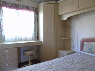 2002 Willerby Beaumaris Static Caravan Holiday Home main bedroom