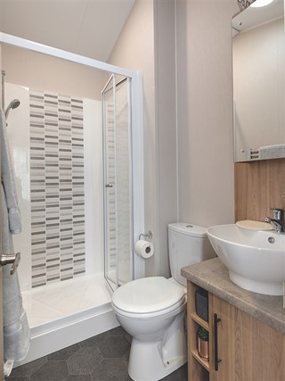 2022 Willerby Waverley Static Caravan Holiday Home shower room