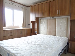 2009 Carnaby Ridgeway Static Caravan Holiday Home main bedroom