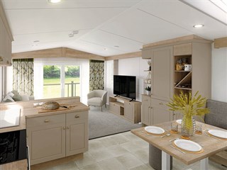 2022 Swift Moselle Lodge Static Caravan Holiday Home lounge