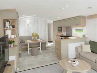 2022 Swift Moselle Lodge Static Caravan Holiday Home lounge