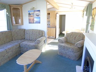 2004 Carnaby Roxburgh Static Caravan Holiday Home lounge