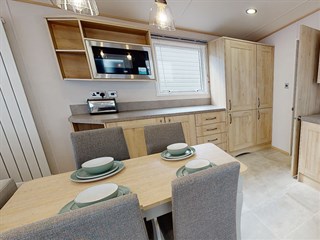 2023 ABI Windermere Static Caravan Holiday Home kitchen