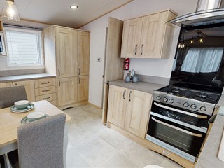 2023 ABI Windermere Static Caravan Holiday Home kitchen