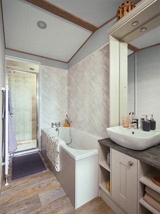 2023 ABI Beaumont Static Caravan Holiday Home bathroom