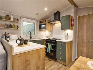 2023 Willerby Sierra Static Caravan Holiday Home kitchen