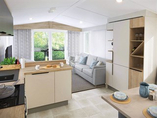 2023 Swift Moselle Static Caravan Holiday Home (SCANDI) lounge