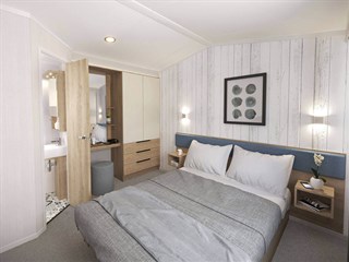 2023 Swift Moselle Static Caravan Holiday Home (SCANDI) main bedroom