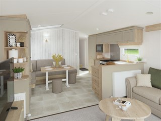 2023 Swift Moselle Lodge Static Caravan Holiday Home lounge