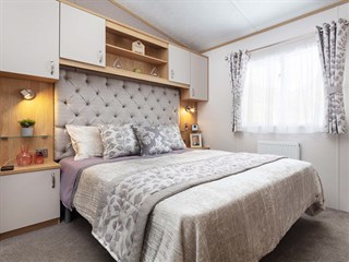 2023 Carnaby Highgrove Static Caravan Holiday Home main bedroom