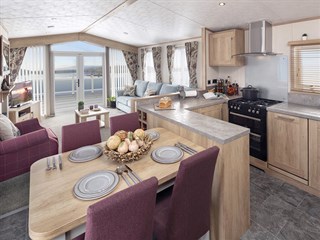 2023 Carnaby Glenmoor Lodge Static Caravan Holiday Home lounge