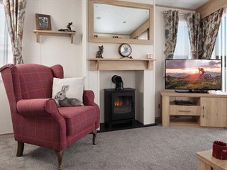 2023 Carnaby Glenmoor Lodge Static Caravan Holiday Home lounge