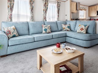 2023 Carnaby Glenmoor Lodge Static Caravan Holiday Home lounge