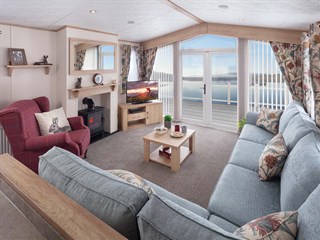 2023 Carnaby Glenmoor Lodge Static Caravan Holiday Home lounge