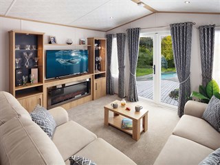 2023 Carnaby Chantry Lodge Static Caravan Holiday Home lounge