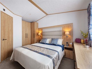 2023 Carnaby Chantry Lodge Static Caravan Holiday Home main bedroom