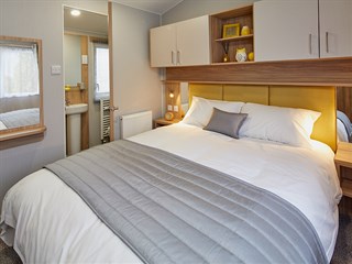 2023 Willerby Castleton Static Caravan Holiday Home main bedroom