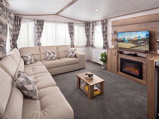 2023 Carnaby Oakdale Static Caravan Holiday Home lounge