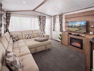 2023 Carnaby Oakdale Static Caravan Holiday Home lounge
