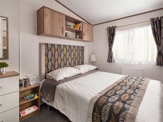 2023 Carnaby Oakdale Static Caravan Holiday Home main bedroom