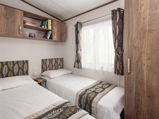 2023 Carnaby Oakdale Static Caravan Holiday Home twin bedroom