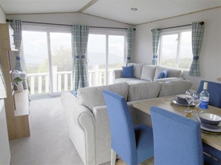 ABI Hamilton Static Caravan Holiday Home lounge