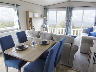 ABI Hamilton Static Caravan Holiday Home lounge