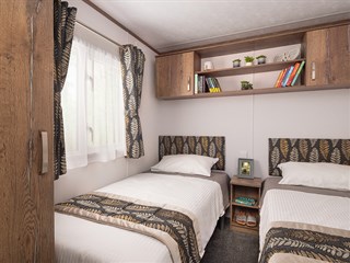 2023 Carnaby Oakdale CL Static Caravan Holiday Home twin bedroom