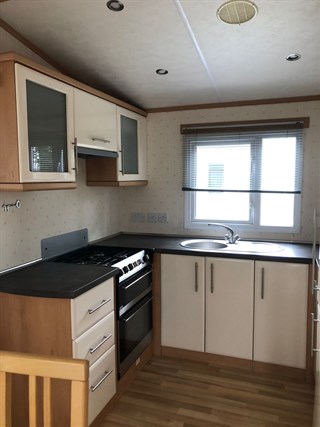 2008 Pemberton Verona Static Caravan Holiday Home kitchen