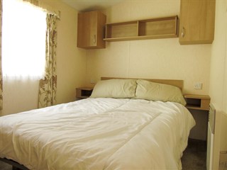 2009 Delta Nordstar Static Caravan Holiday Home main bedroom