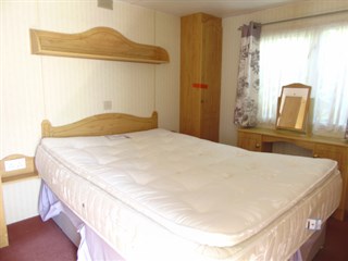 2002 Atlas Sorento Static Caravan Holiday Home main bedroom