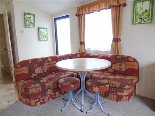2006 Willerby Vacation Static Caravan Holiday Home dining area