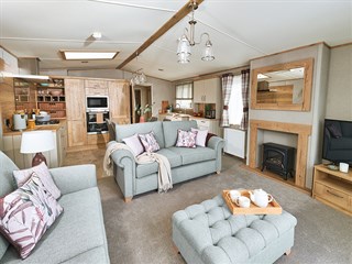 2024 ABI Ambleside Static Caravan Holiday Home lounge