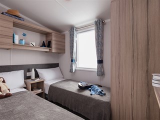 2024 Swift Loire Static Caravan Holiday Home twin bedroom