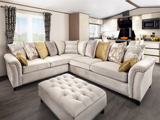 2024 Carnaby Langham Static Caravan Holiday Home lounge