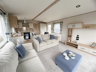 2024 ABI Hamilton Static Caravan Holiday Home lounge overview