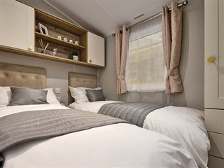 2024 Willerby Sierra Static Caravan Holiday Home twin bedroom