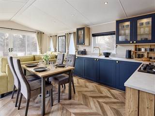 2024 Willerby Gainsborough Static Lodge Holiday Home dining area