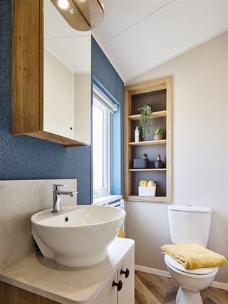 2024 Willerby Gainsborough Static Lodge Holiday Home shower room