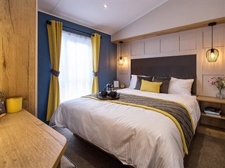 2024 Willerby Gainsborough Static Lodge Holiday Home main bedroom