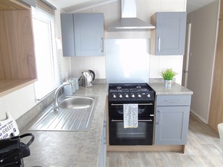 2024 Willerby Brenig Outlook Static Caravan Holiday Home kitchen