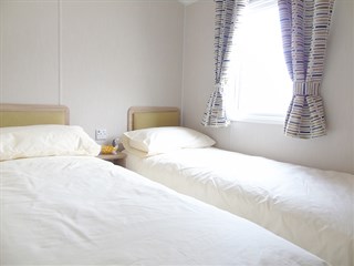 2024 Willerby Brenig Outlook Static Caravan Holiday Home twin bedroom