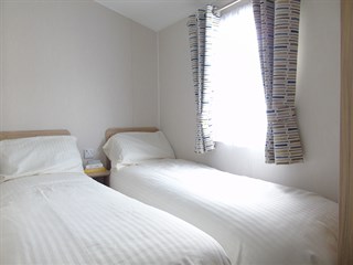 2024 Willerby Brenig Outlook Static Caravan Holiday Home second twin bedroom