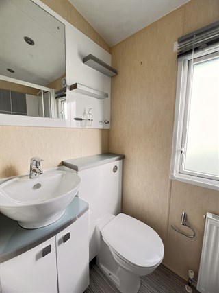 2013 BK Sherborne Static Caravan Holiday Home shower room